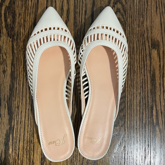 NEW with box JCrew Leather Cage Gwen Mule. Size 8.5 - Picture 1 of 4